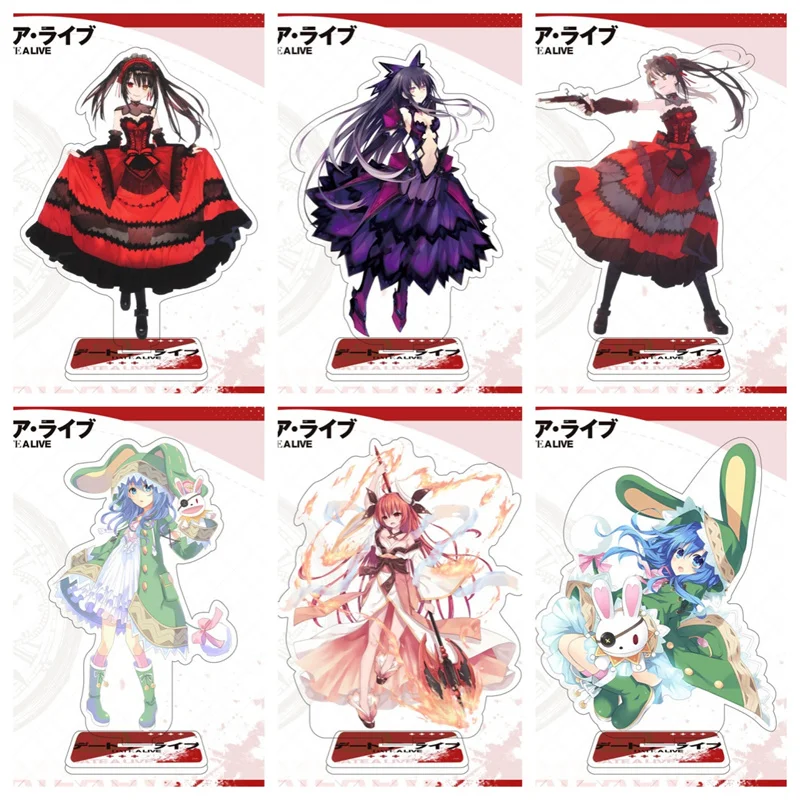 

Popular 15cm Anime Date A Live V Acrylic Stand Model Cosplay Characters Goods Collection Accessories OrnamentToy Gifts