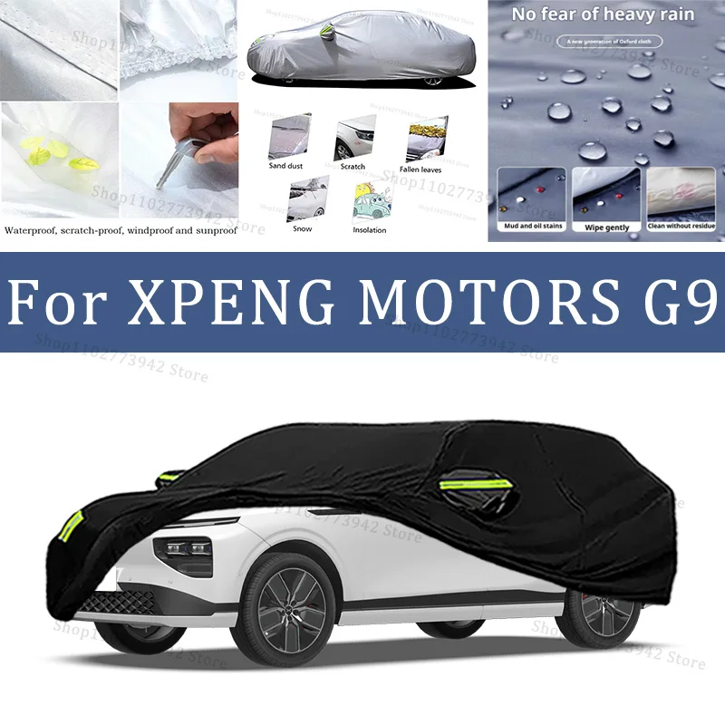 

For XPENG MOTORS G9 Car Cover Protection Sunscreen Heat Insulation Dust Resistant Scratch Car Exterior Accessories
