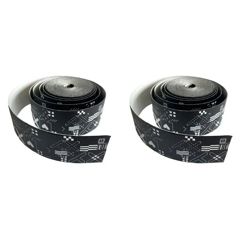 

HOTB72A 2Pcs 5M Printing Tennis Racket Frame Dedicated Padel Racket Protector To Reduce The Impact And Friction Stickers