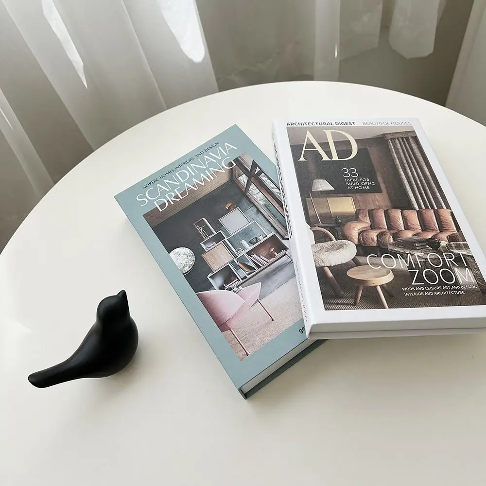 Simple Fake Books Ornament Bedroom Fashion Shooting Props Bookshelf Decor Home Decor Coffee Table Decoration Decorative Book view 4
