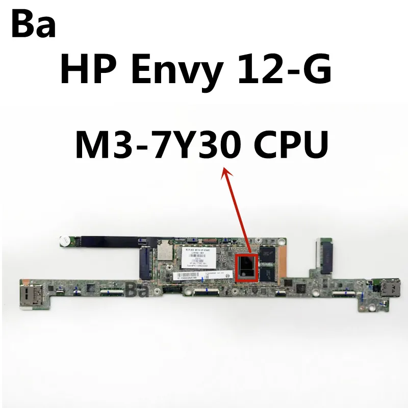 

For HP Envy 12-G Motherboard Main Board Core M3-7Y30 100% Test OK