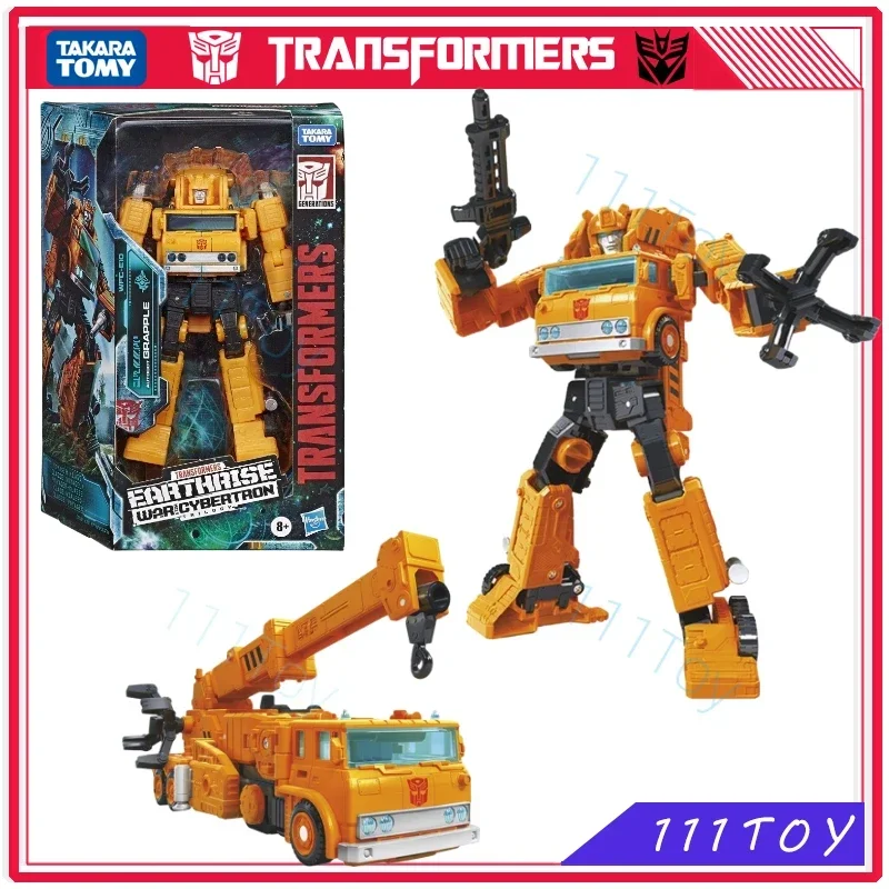 In stock Transformers War For Cybertron Trilogy Earthrise Series WFC-E10 Voyager Grapple Robot Toys Action Figures Gifts Hobbies