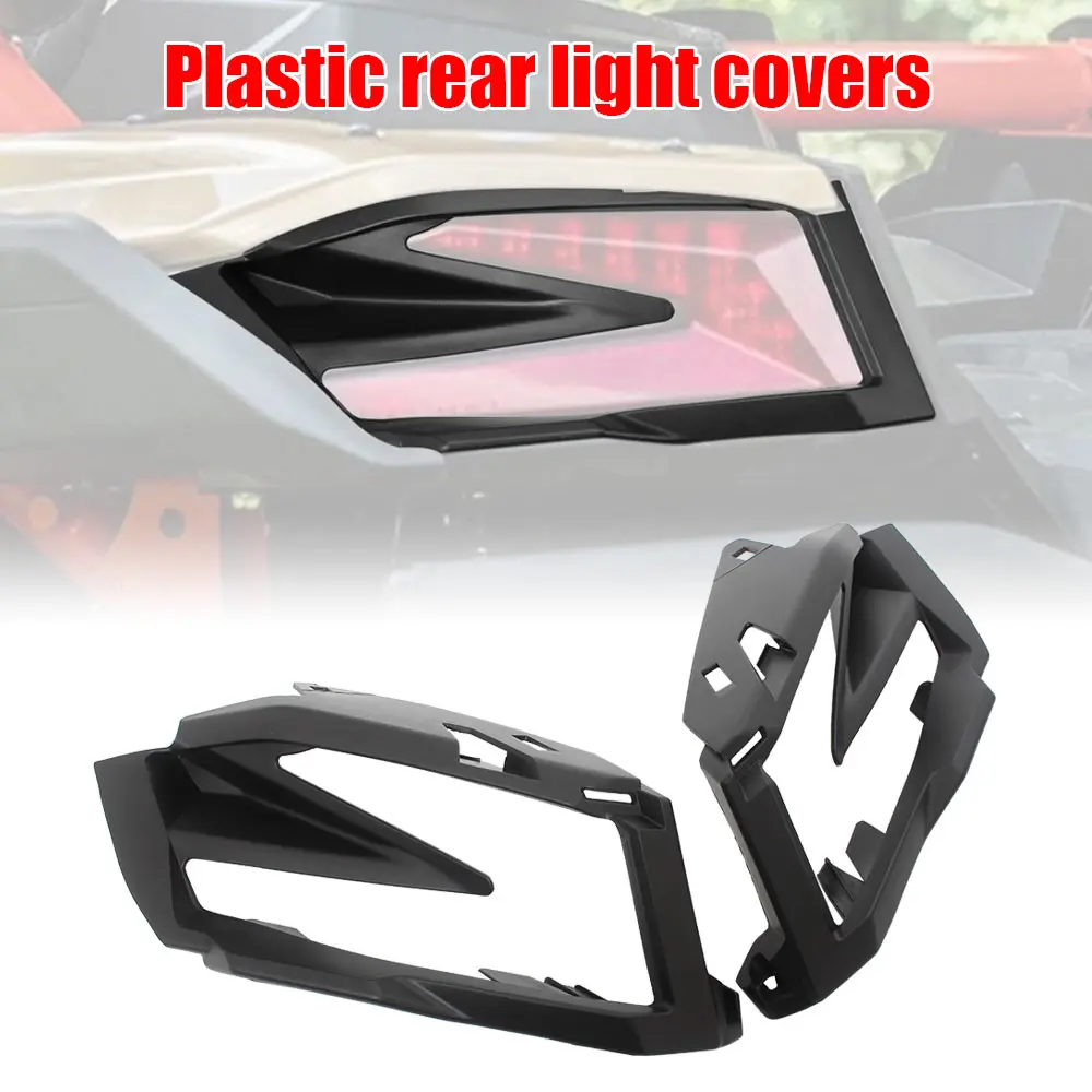 UTV Rear Taillight Cover Brake Stop Lamp Guard Protection For Can-Am Maverick X3 Max R 4x4 Turbo Replace for 705010686 705010687
