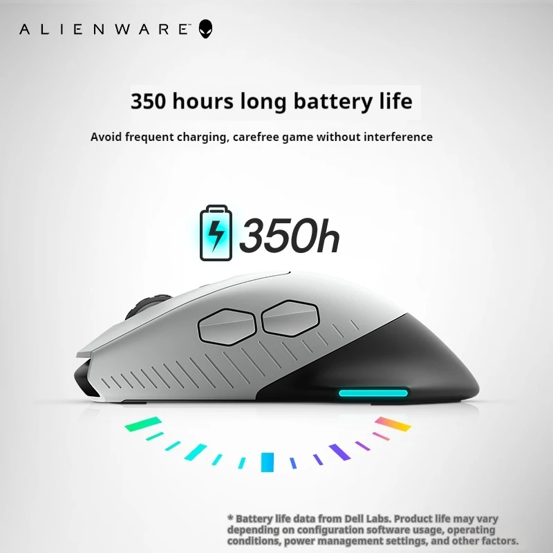 Alienware Aw610m Wireless Mouse Dual Mode 16000dpi Awcc Long Endurance Ergonomics Esport Rgb Custom Gaming Mouse Gamer Laptop