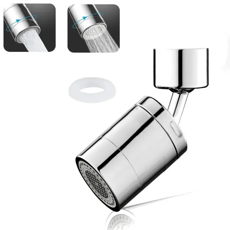 Kitchen Sink Faucet Spray Head Filter Splash Proof Adapter for Washbasin - Water Saving And Efficient Filtration image 2