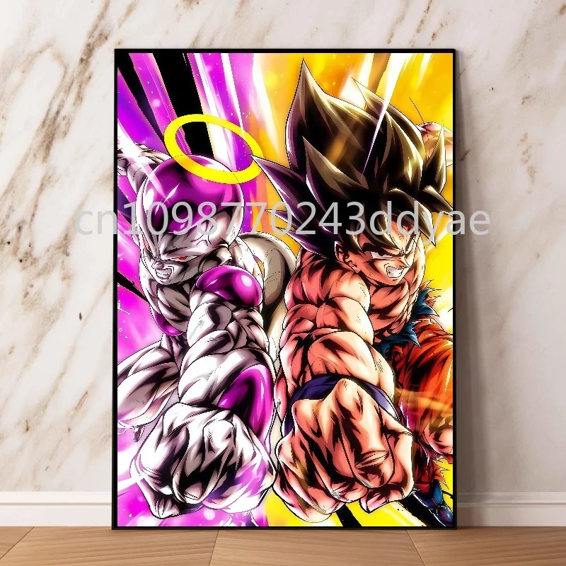 ドラゴンボール 悟空 ベジータ キャンバスポスター