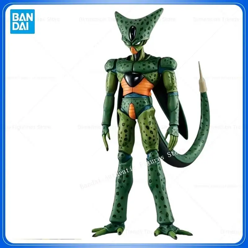 Bandai Original Ichiban Kuji Anime Dragon Ball Fate Showdown First Form Cell Action Figure Model Toy Collection Gift DT