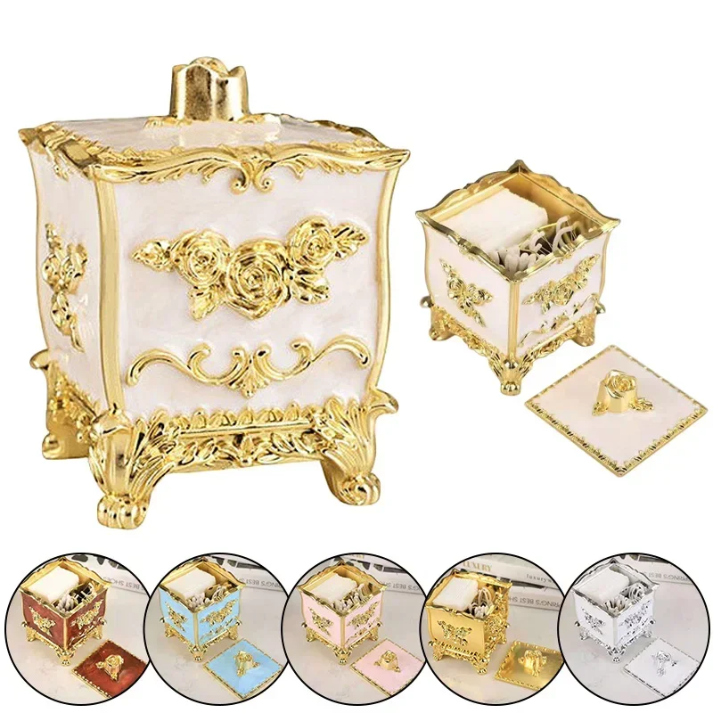 

Cotton Swab Holder Cosmetics Makeup Accessories Storage for Makeup Sponge Bath Salts Storage Christmas Birthday