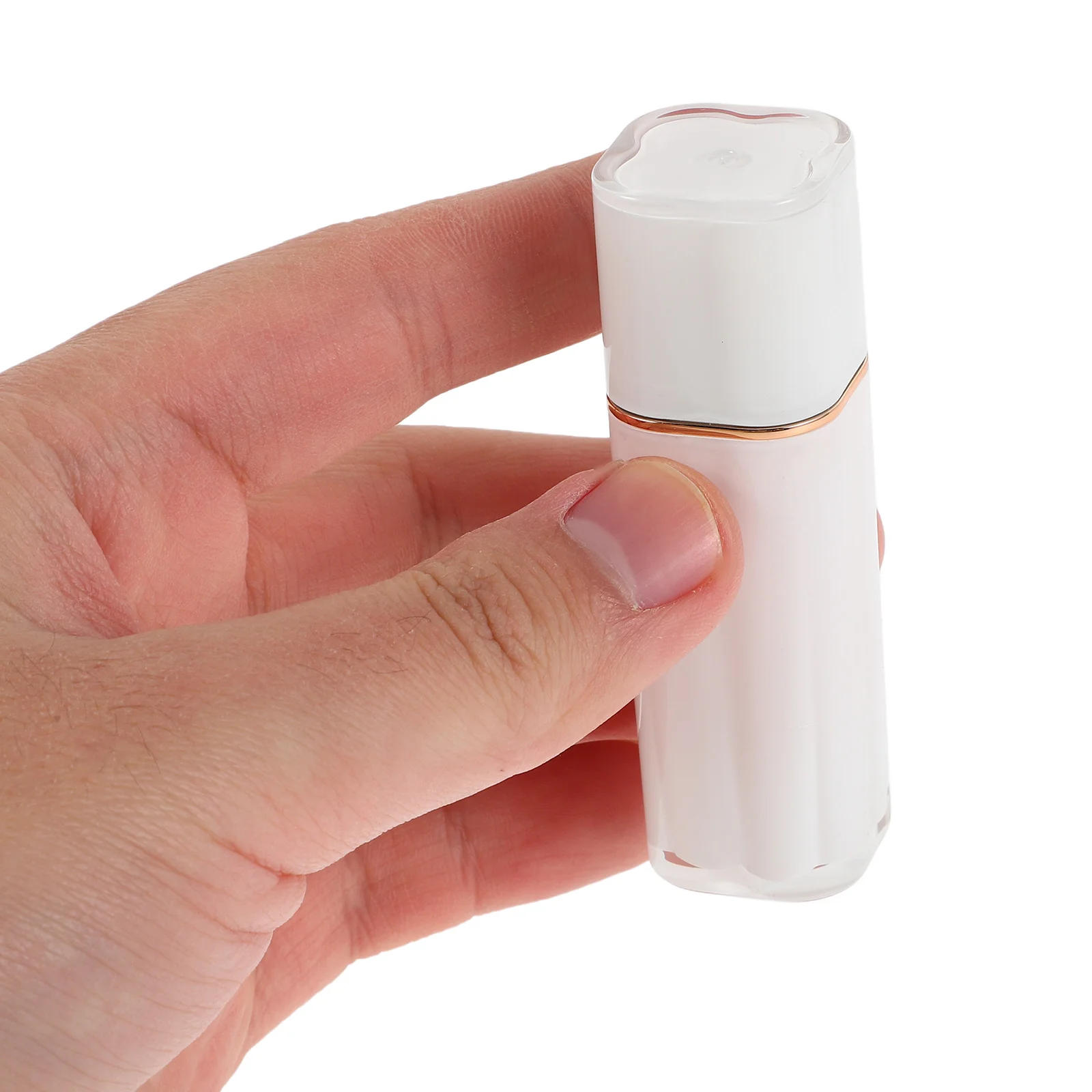 Leeg navulbaar lippenstiftbuisje met vierbladig ontwerp voor het zelf maken van lippenbalsem en lipgloss, draagbare plastic PP-container, make-up sub-tube tool