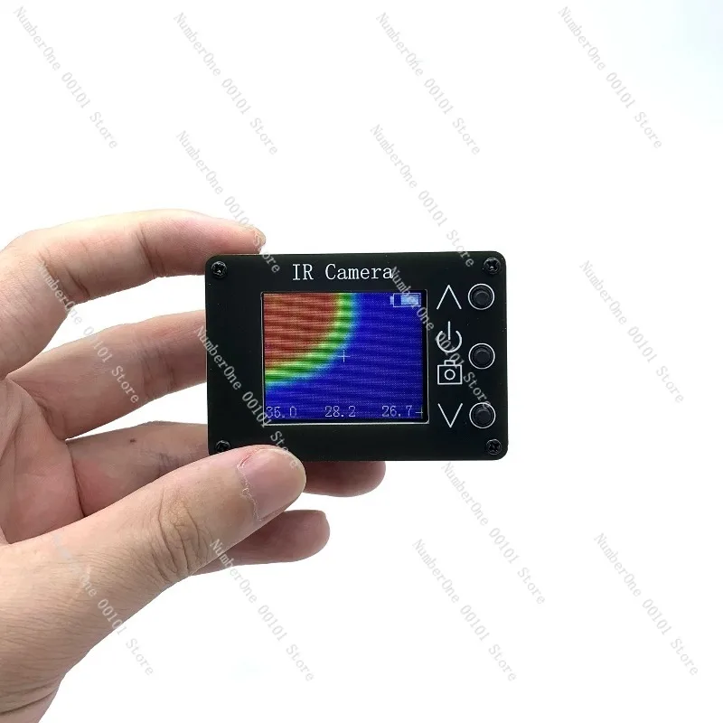 MLX90640 Portable Thermal Imager Temperature Measurement 1.8-inch TFT Screen Can Take Pictures Electronic Maintenance 32 * 24