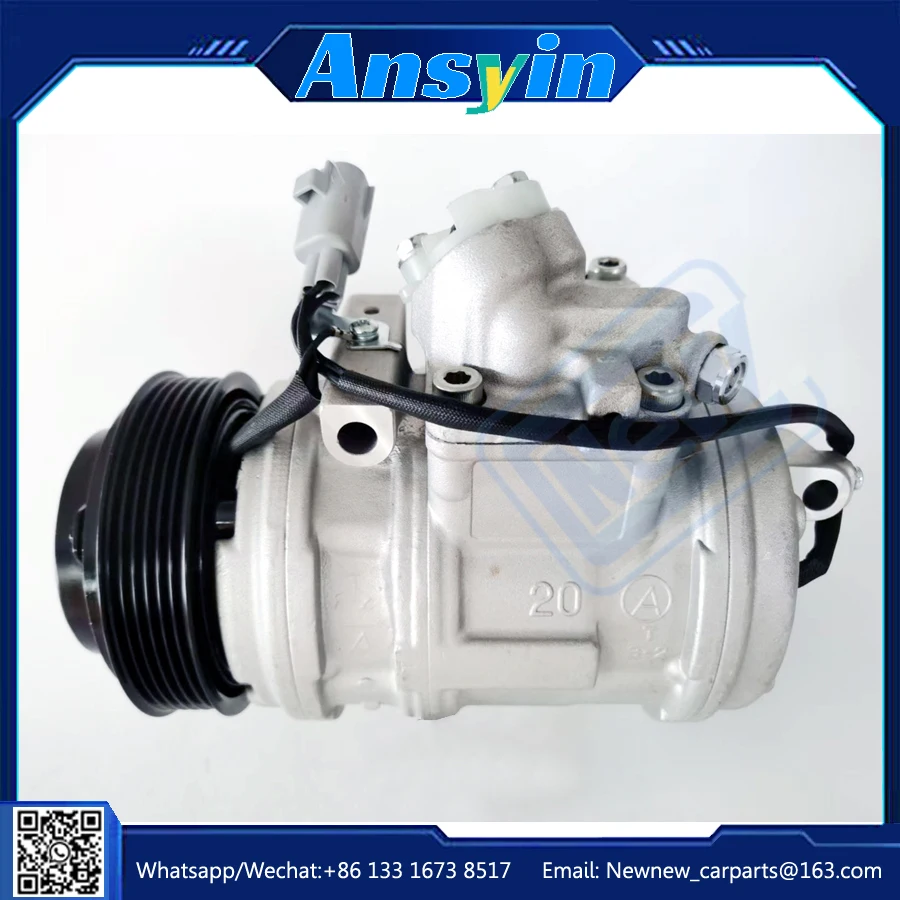 

AC Air Compressor For Lexus LS400 LX470 95-03 Toyota Land Cruiser 10PA20C 88320-60680 8832060680 447200-6543 447190-4450