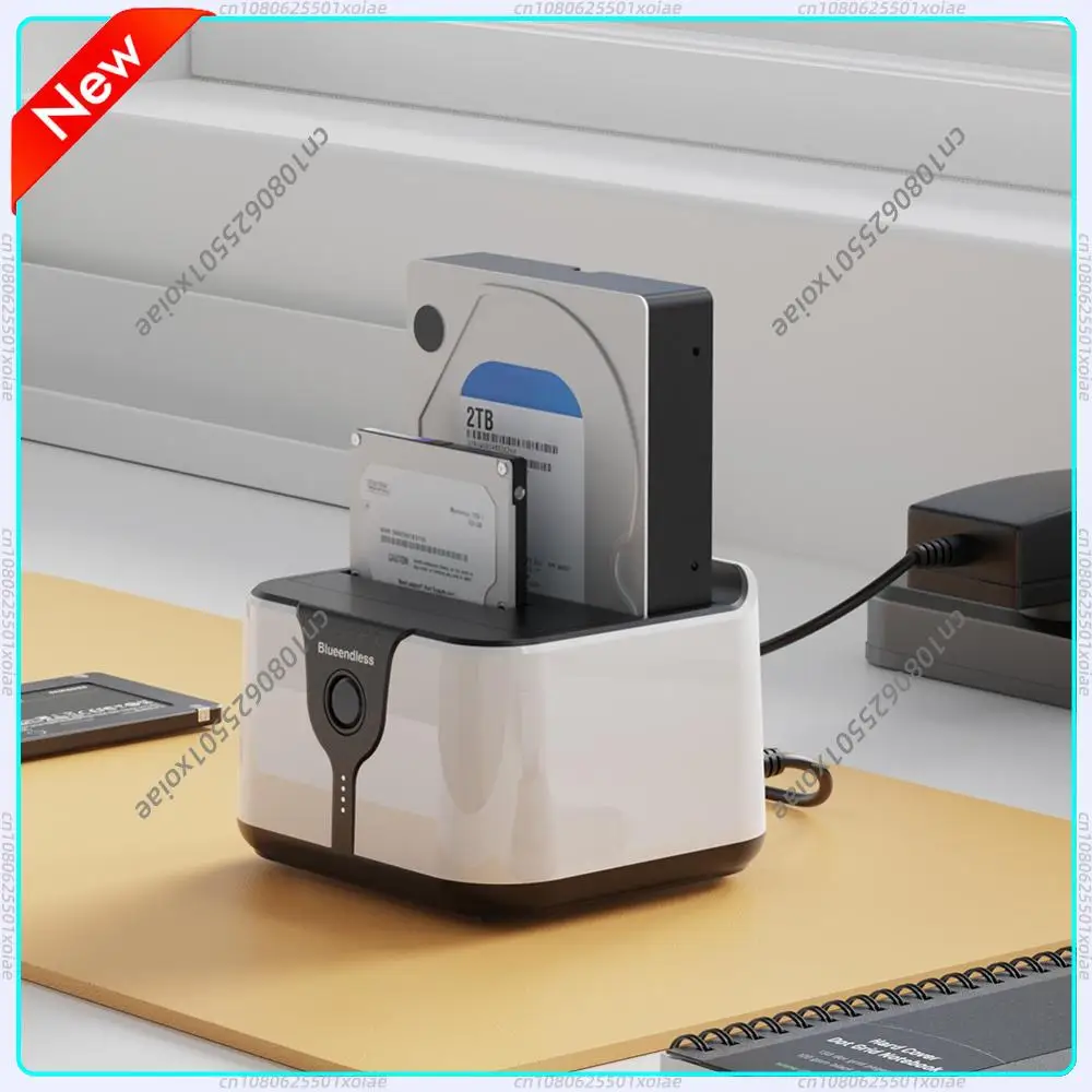 

Док-станция USB 3.0 для SATA с двумя отсеками для HDD, поддержка клонаирования без подключения к сети, совместимость с жесткими дисками SATA 2.5 и 3.5 дюймов.