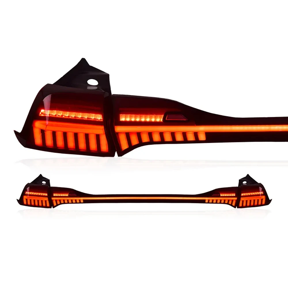 تصفيف السيارة الذيل مصباح ل تسلا نموذج 3 Y 2017 2018 2019 2020 2021 2022 Model3 مصباح ليد خلفي الفرامل عكس اكسسوارات السيارات