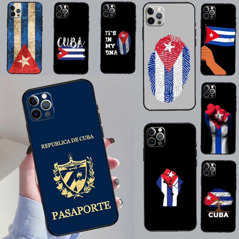 Cuba Flag Phone Case For Samsung Galaxy S24 Ultra S20 S21 S22 S23 S25 Plus S9 S10 S25 FE Cover Coque