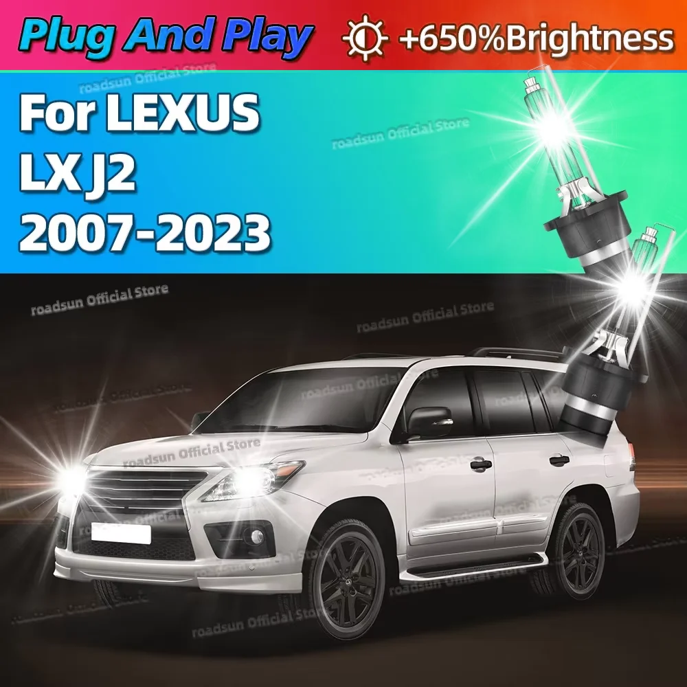 

35 Вт HID ксеноновая лампа D4S Яркая автомобильная лампа для LEXUS LX J2 2007-2023 2011 2012 2013 2014 2015 2016 2017