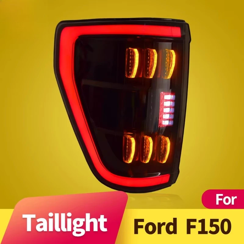 

Автомобильный Styg для Ford 2022-2023 F150, светодиодный задний фонарь DRL, сигнал тормоза, задний ход, автоаксессуары