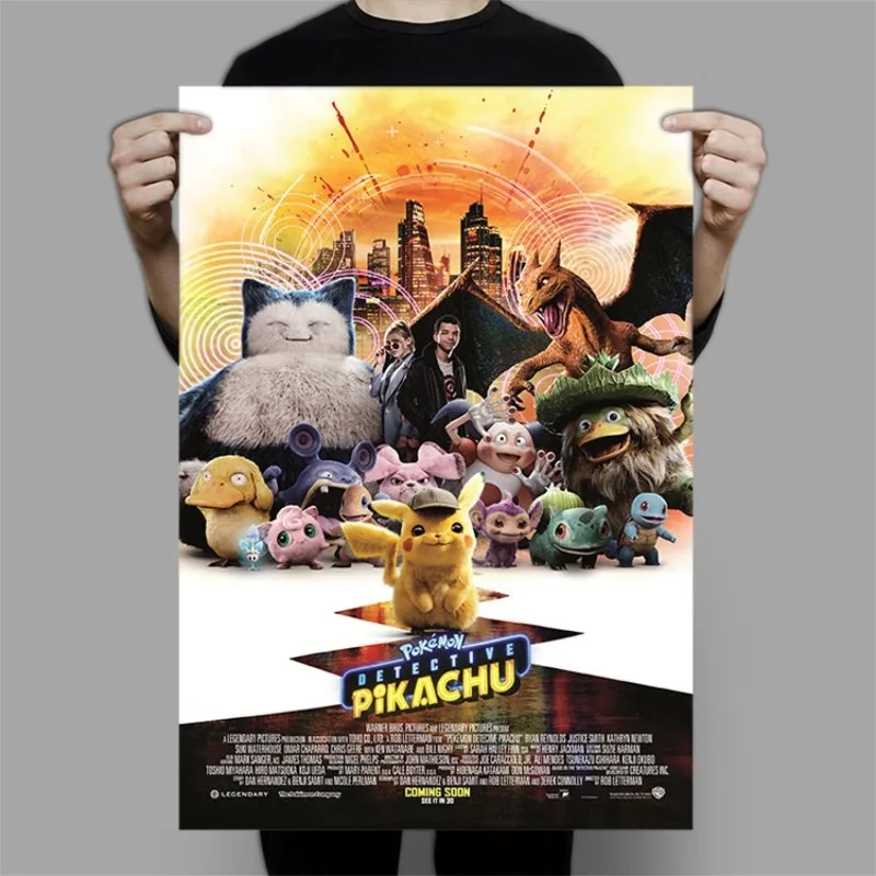Anime Pokemon Woondecoratie Canvas Schilderij HD Poster Cartoon Figuur Squirtle Gengar Pikachu Charmander Wall Art Foto Geschenken