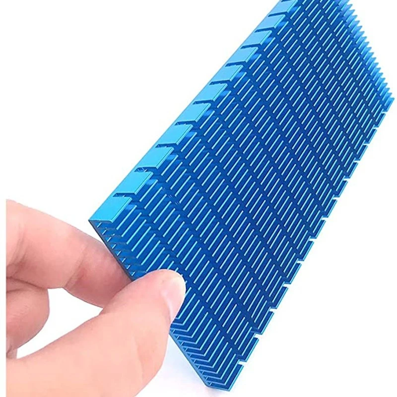 

Aluminum Heat Sink, Slotted 150×85×12mm, Amplifier Board Heat Block, Electronic Circuit Heat Dissipation, Router CPU Cooler