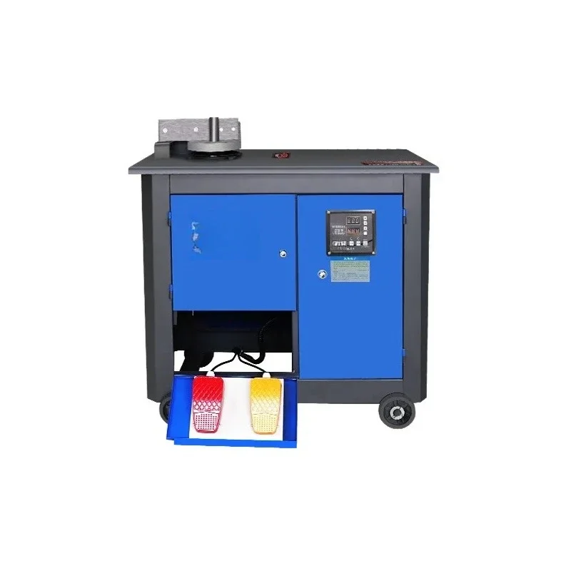Type 45 steel bar hoop bending machine weighted with ruler rod automatic numerical control hoop bending machine hydraulic rebar