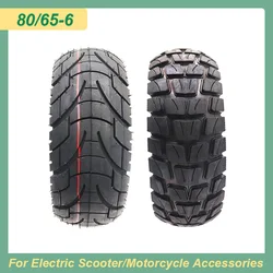 80/65-6 Tire for 10 Inch Folding Electric Scooter ZERO 10X Dualtron KUGOO M4 Thickened Widened Tyre 10x2.50 Inner Tube