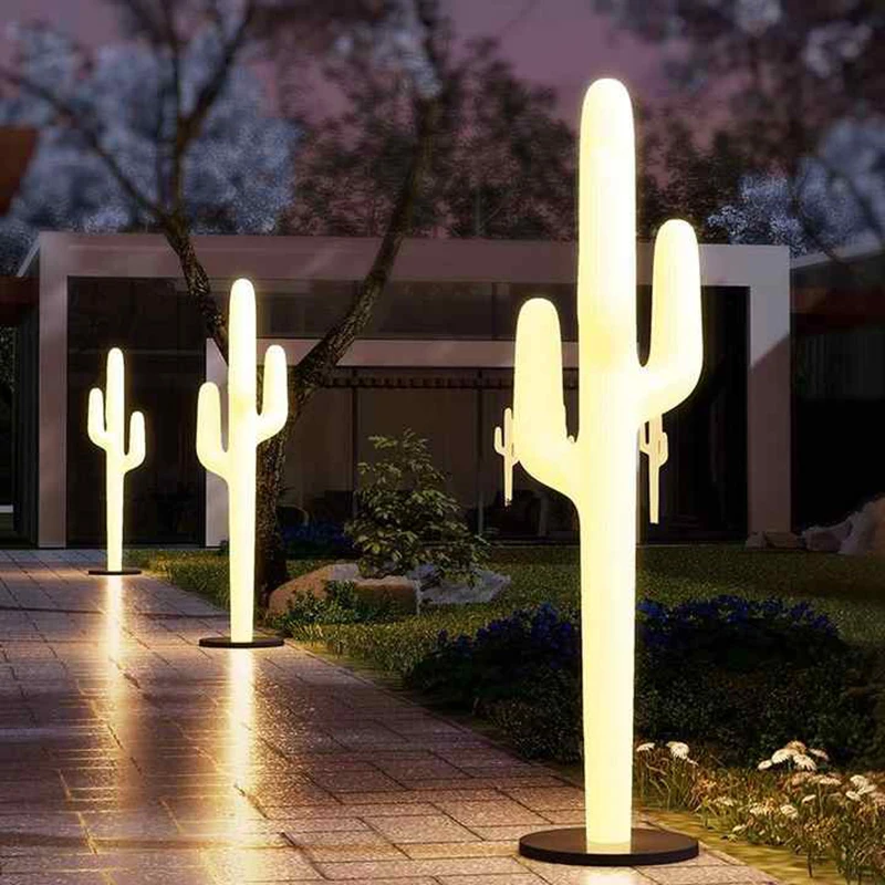 

Cactus Outdoor Lamp Courtyard Lamp Villa Garden Lawn Floor Lamp Creative Design Landscape Lamp Waterproof Lawn Lamp