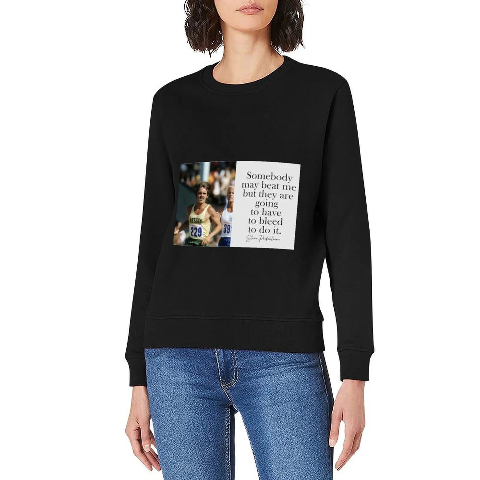 Citazione Steve Prefontaine Pullover abbigliamento da uomo tuta abbigliamento estetico abbigliamento da uomo felpe da uomo