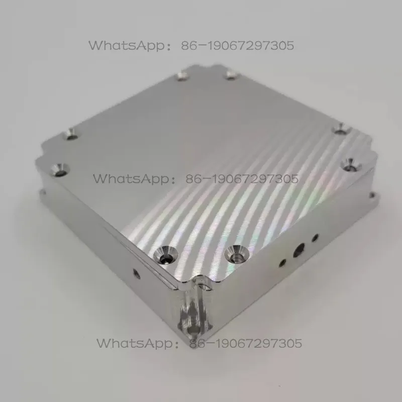 Metal Box, Aluminum Case, Shielding Box, Length 70mm, Width 70mm, Height 19mm SMA Connector Piercing Capacitor Power Supply