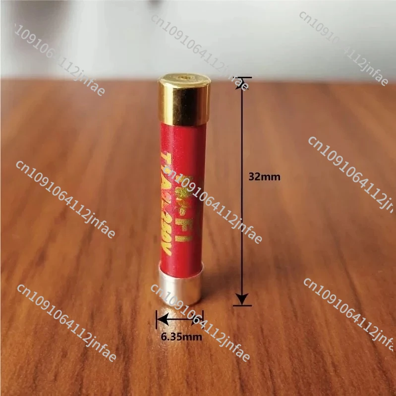 

Hi-Fi Equipment Fuse Replacement - 1PCS High-end Gold Plated Silver Cap Nano Slow Blow Fuse 6x32mm/5x20mm