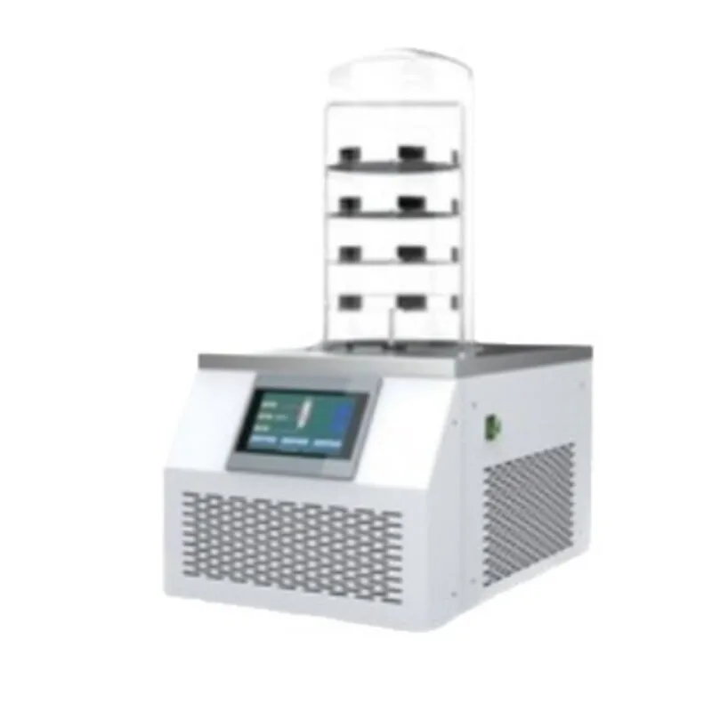 Small Electric Heating Vacuum Freeze Dryer LGJ-10NS 950W High Accuracy From Tianjin For Medical & Food Applications