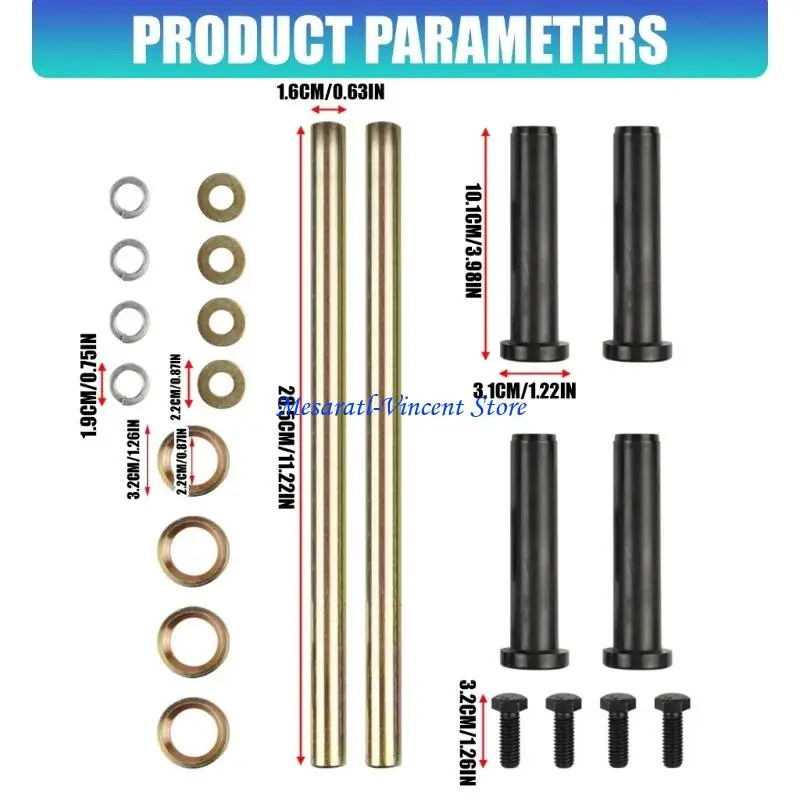 A70F ATV-Zubehör für 400 500 570 600 700 Vorderer unterer A-ARM-Buchsenwellensatz 7501093 5020681 Buchsenwelle – Detail 6