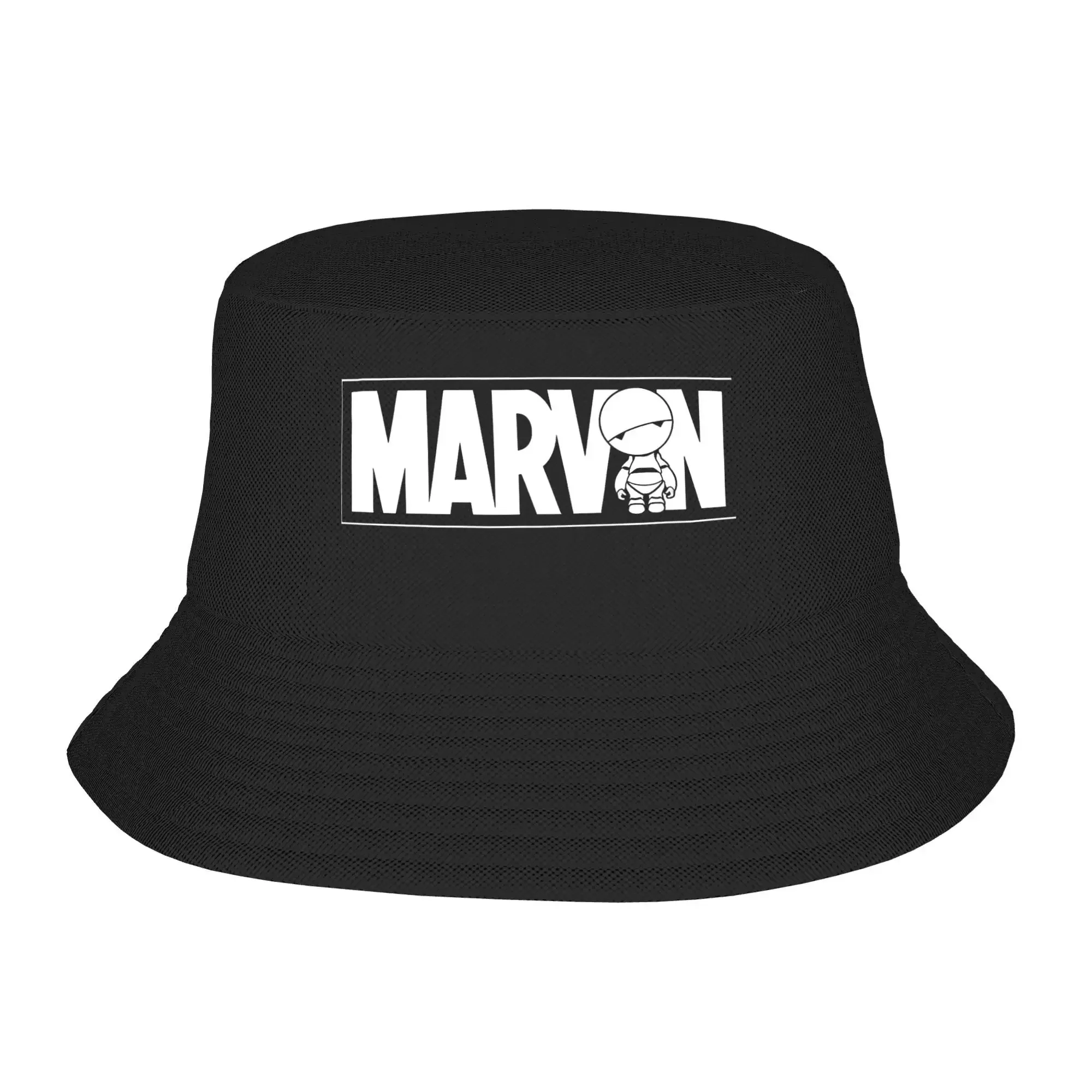 

Hitchhikers Guide to the Galaxy Bucket Hat Hip Hop Fisherman Caps Breathable Fishing Visor Hats For Men Women Retro Design Cap，