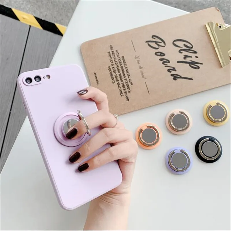 

Круглая магнитная подставка для мобильного телефона с кольцом на палец, автомобильный кронштейн, подставка для телефона, подставка Celular для iPhone 14 15, все телефоны