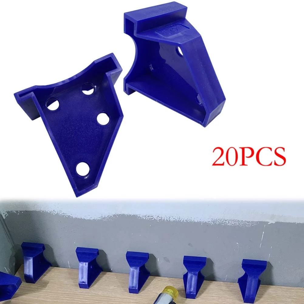 20 Pieces 2 in 1 Flooring Spacers with 1/2 and 1/4in Gap Options for Laminate and Vinyl Plank Floor Installation