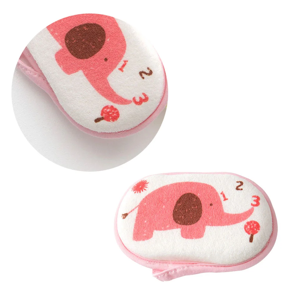

Baby Bath Sponge Soft Cotton Material Cartoon Bathing Accessories for Newborn Toddlers Kids Shower Gift