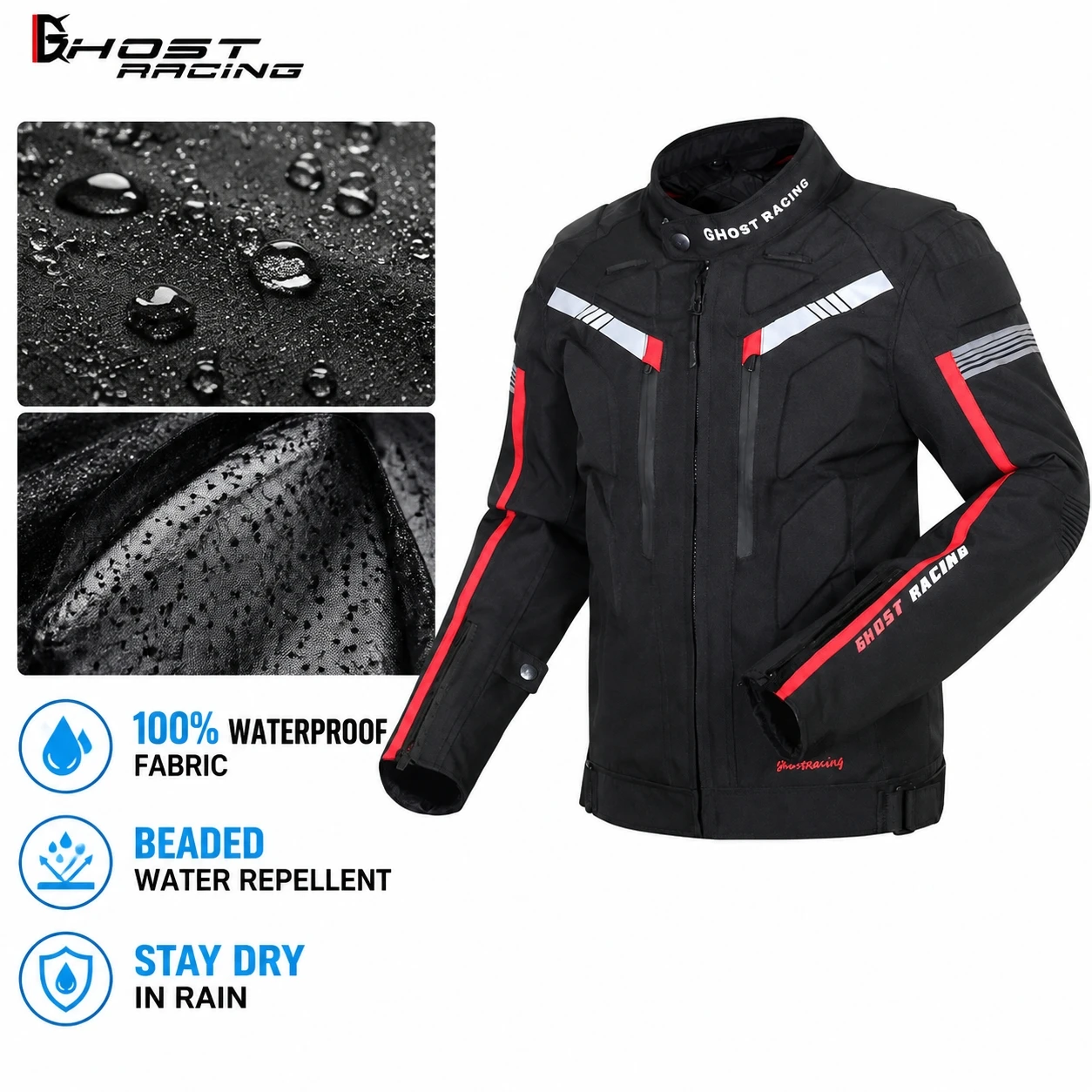 سترة ركوب الدراجات النارية للر - مراجعة Motorcycle Jacket Thermal Liner وسعره