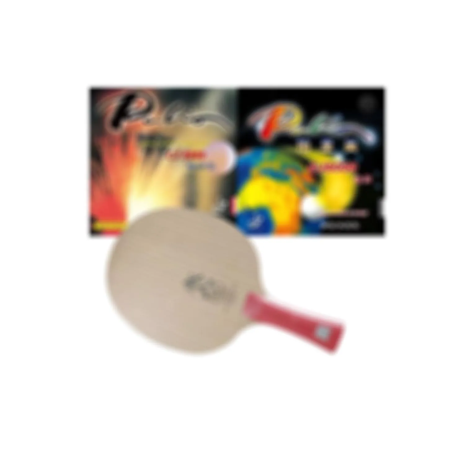 SANWEI V5 PRO Table tennis blade with Palio CJ8000 Light&Fast Type and CJ8000 2-Side Loop Type Pips-In PingPong Rubber