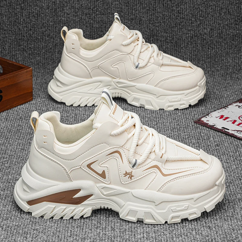 

Men's Autumn and Summer 2025 New Style Work Sports Shoes for Men, Casual, Anti-slip, Wear-resistant and Height-increasing