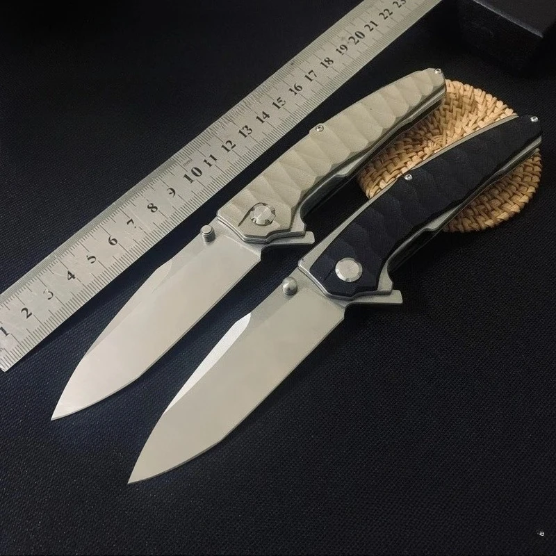 

JN114 складной карманный открытый кемпинг тактический нож для выживания лезвие D2 портативные ножи утилита фрукты самооборона EDC инструменты