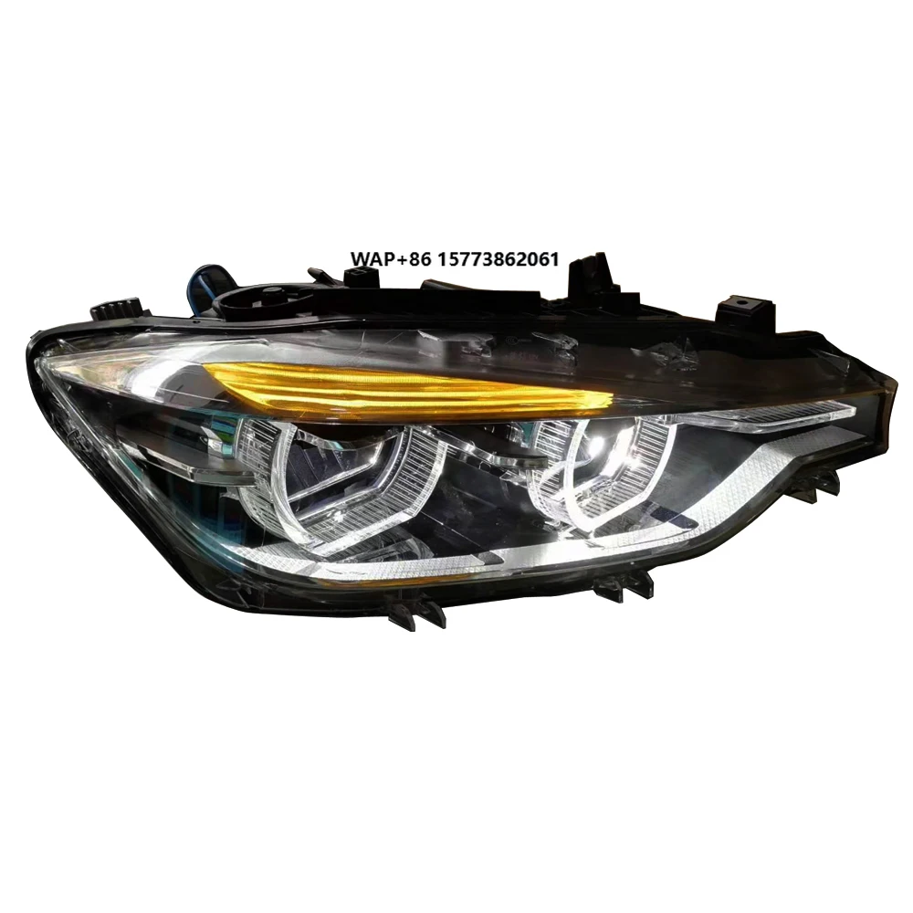 

Headlight Led Car for Light Module 3 Series Front F35 Assembly Lamp Full Head Lights Halogen New Oem Driver Auto F30 Headlights