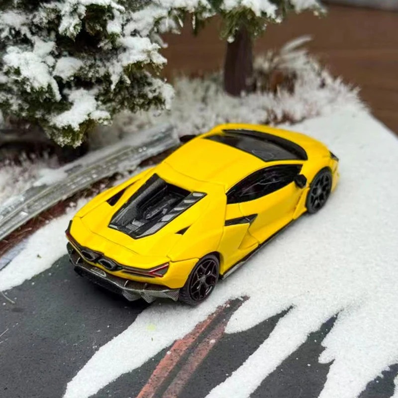 MINIGT 1:64 Reveulto aleación simulación coche modelo colección estática decorado regalos de vacaciones Juguetes