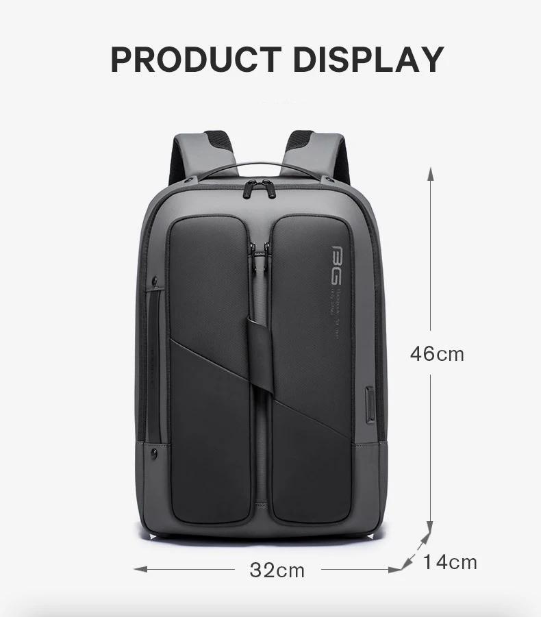 2022 Fashion Multifunction Backpack Men Waterproof Laptop Backpack Business Luxury Travel Backpack USB Charging Male Hot Sale