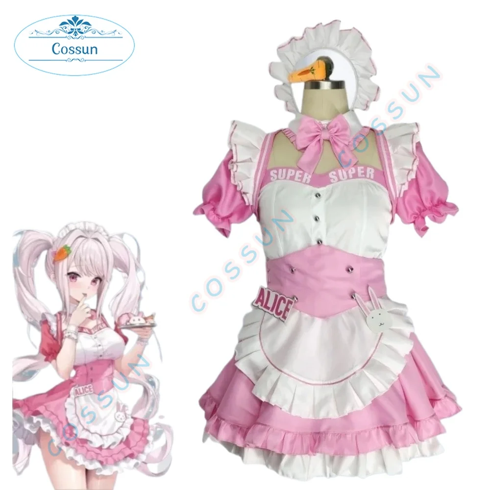 

Alice Maid Outfit Cosplay Costume Cos Game GODDESS OF VICTORY: NIKKE Anime Party Uniform Hallowen Play Role Clothes Clothing