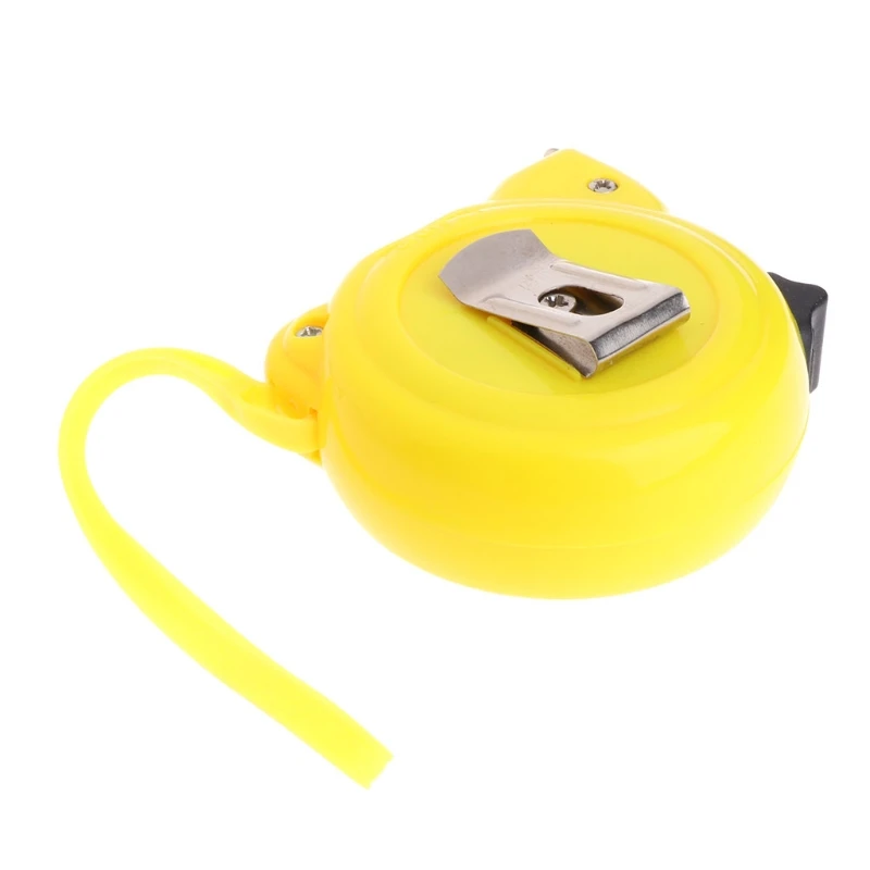 Measuring Tape with Hanging Hook Retractable Tape Measure Pocket Measuring Tool Suitable for Construction Carpenter