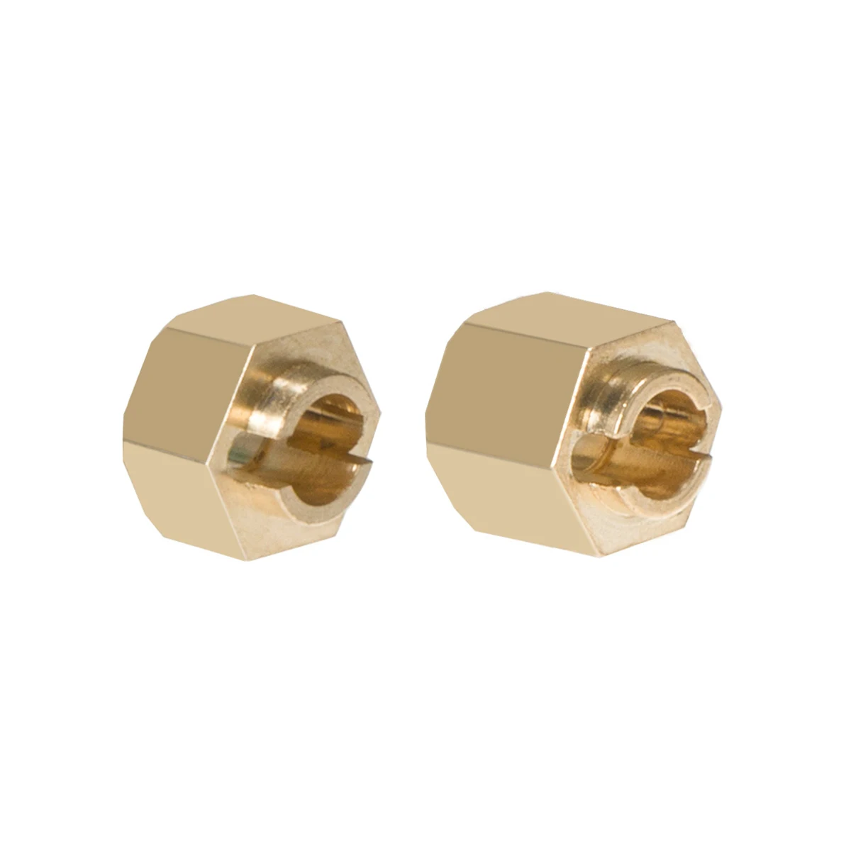 4Pcs 7MM Brass Wheel Hex Hub Extenders 4mm/6mm Thickness for 1/18 RC Crawler Car TRX4M Defender Bronco Upgrade Parts