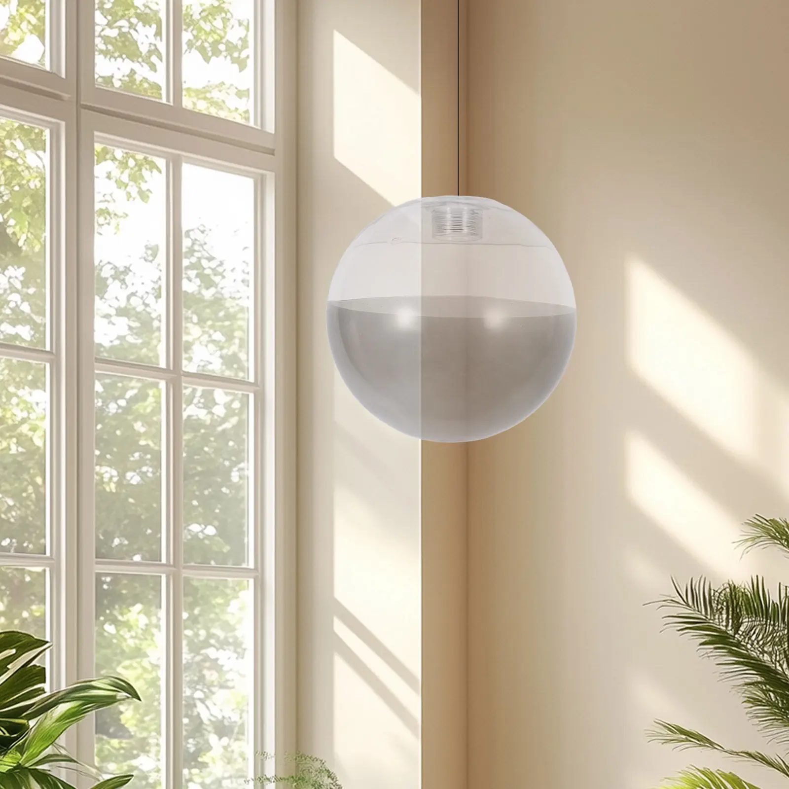 Glass Globe Lamp Shade Replacement Sphere Design Soft Light Diffusion Round Dome Cover Chandelier Pendant Lighting Replacement