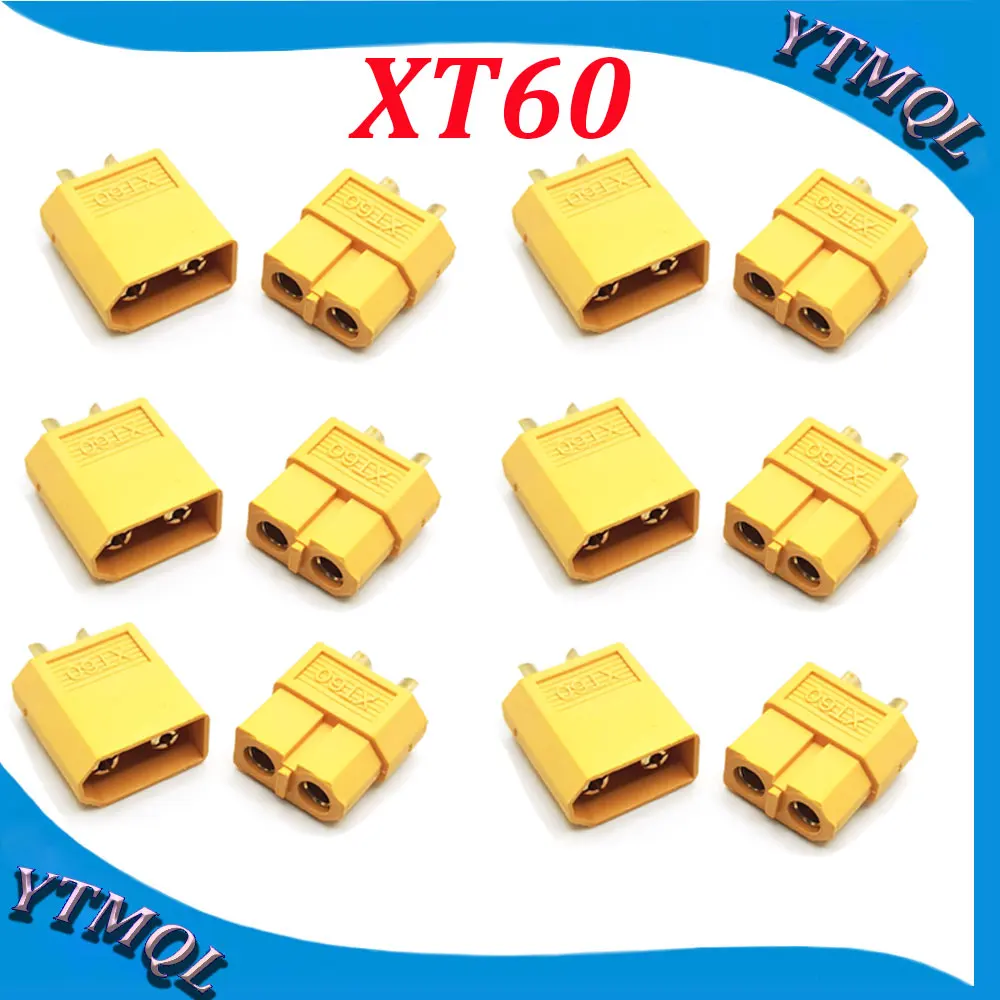 10-100Pcs XT60 Male Female Bullet Connector Plug the Upgrade For RC FPV Lipo Battery RC Quadcopter