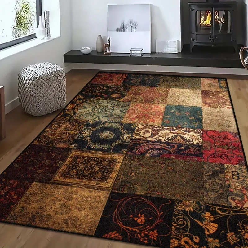 

Geometric Carpet Living Room Bedroom Carpet Large Area Rugs for Home Decoration Abstract Non-slip Sofa Custom Floor Mats