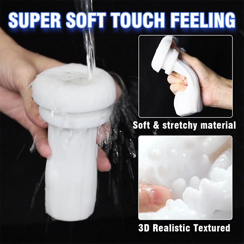 Automatic Powerful Telescopic Sucking Male Masturbator Vibrator Real Vagina Blowjob Masturbation Cup Sex Toy for Men Adult Goods