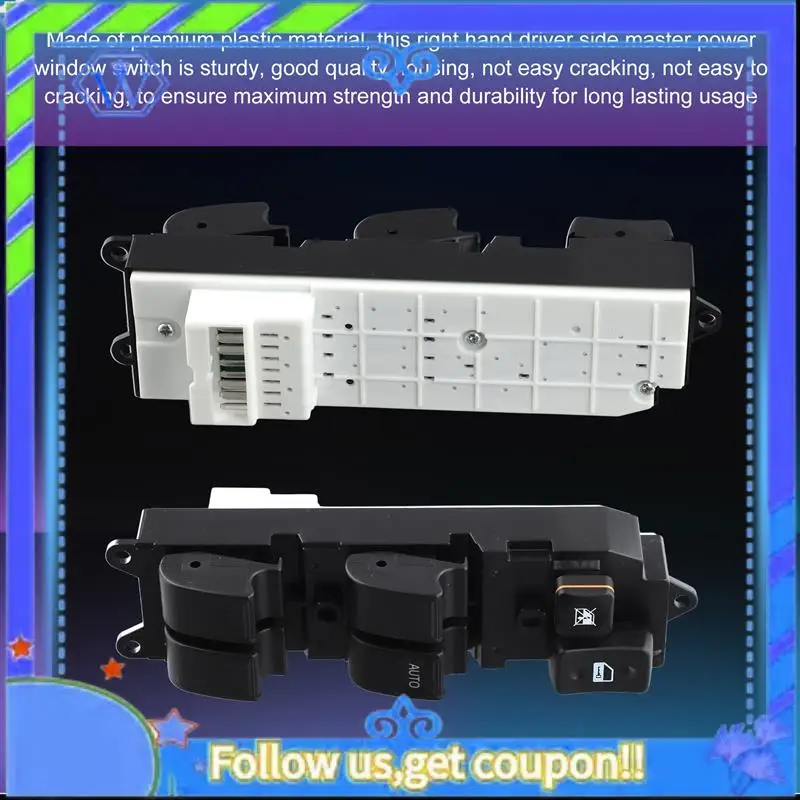 M46K-Auto Parts Power Window Master Control Switch For Toyota Land Cruiser 84820-60180 8482060180