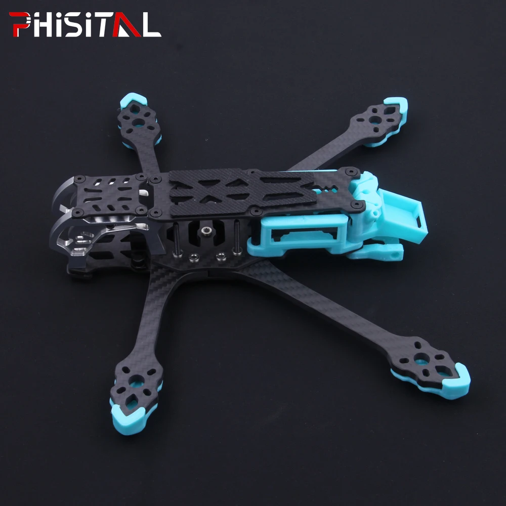 Mark5 MK5 DC DeadCat Structure FPV Frame Kit 5inch Carbon Fiber for O3/air unit/vista RC Quadcopter Racing Drone DIY parts